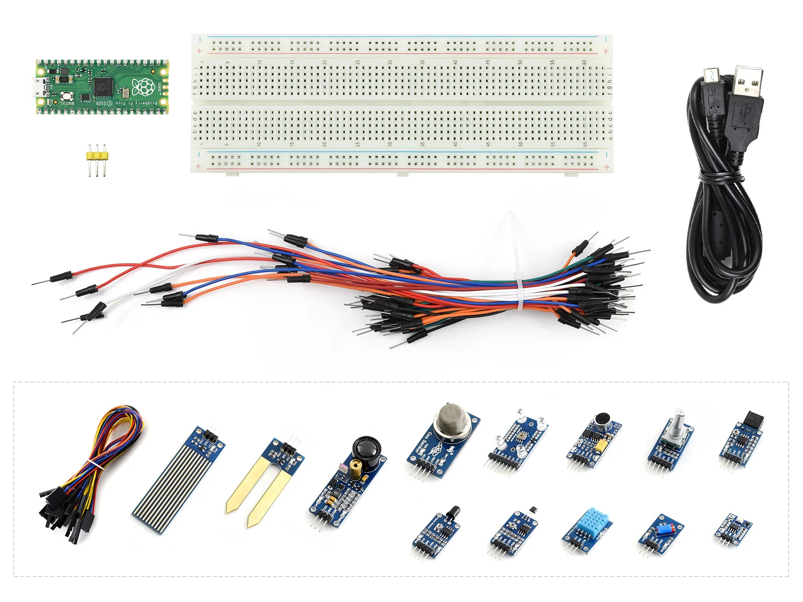 Placa Original do Microcontrolador do Alto-desempenho do Pico do Raspberry pi com Interfaces Digitais Flexíveis - Imagem 6