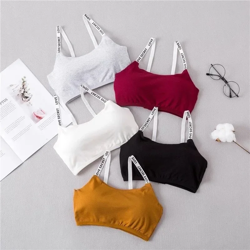 Sexy Seamless Detachable Padded Sling Cotton Bra