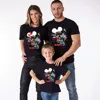 Funny My First Disney Trip 2025 Family Matching Outfits Father Mother Kids Matching Tshirt Vacation Look 4