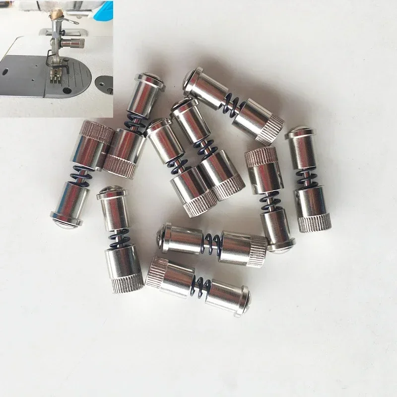 2-Pack SFC2 Presser Foot Easy Change Screws With Spring Clamp - Compatible With Singer, Brother, Juki & More