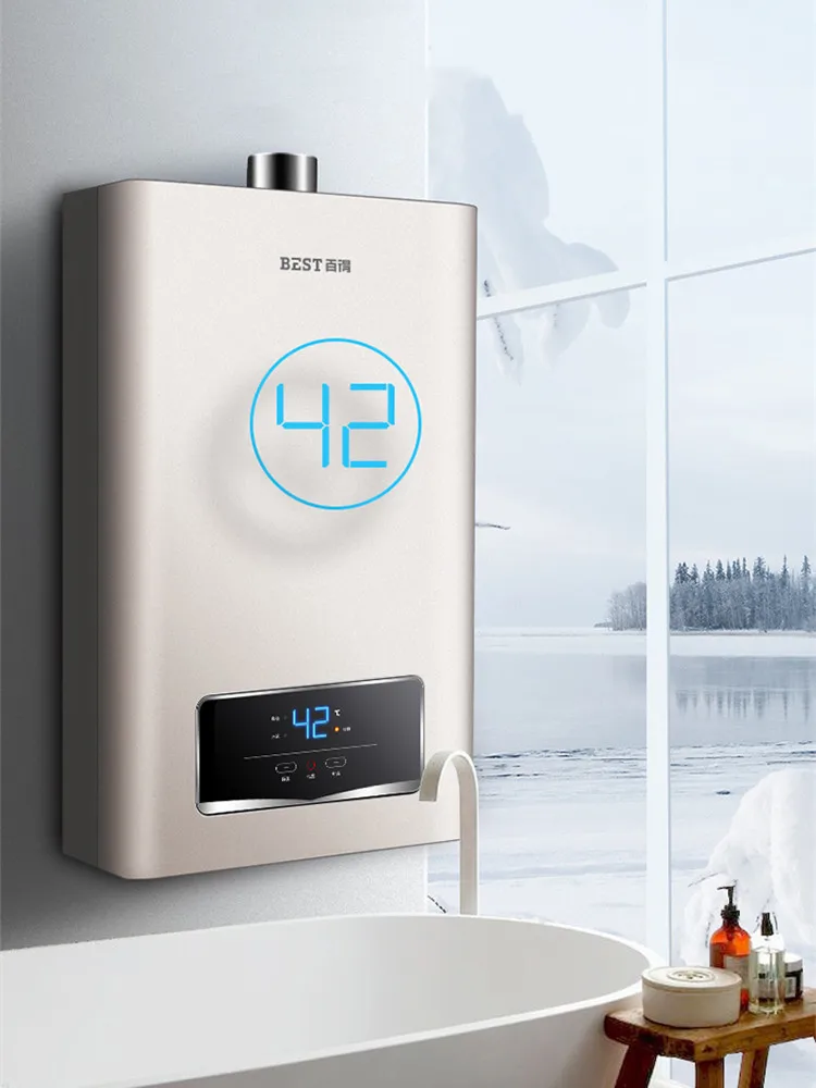Gas Water Heater Intelligent Constant Temperature Emission type 12L Energy  Saving Low Pressure Start Oxygen-free Copper Tank - AliExpress