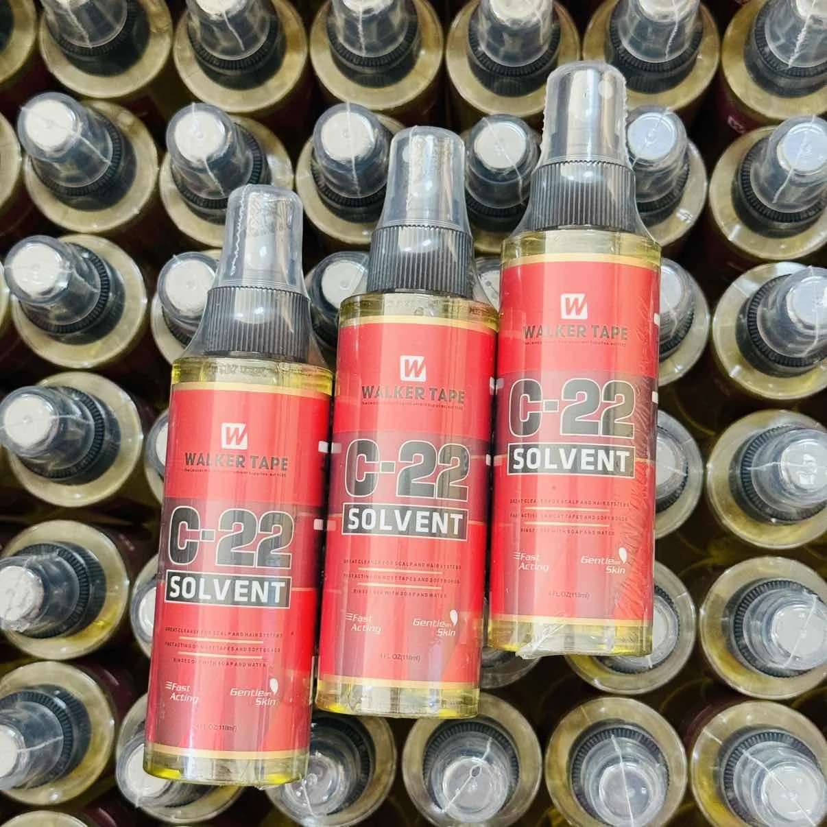 C-22/bottle Solvent Spray Remover for Lace Wigs Toupee Adhesive Removers Wig Glue Remover for Tape Hair Extensions