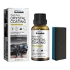 10-1sets Crystal Coating Wax Car Plastic Trim Restorer 30ML Car Panel Renovated Retreading Agent for Car Maintenance 5