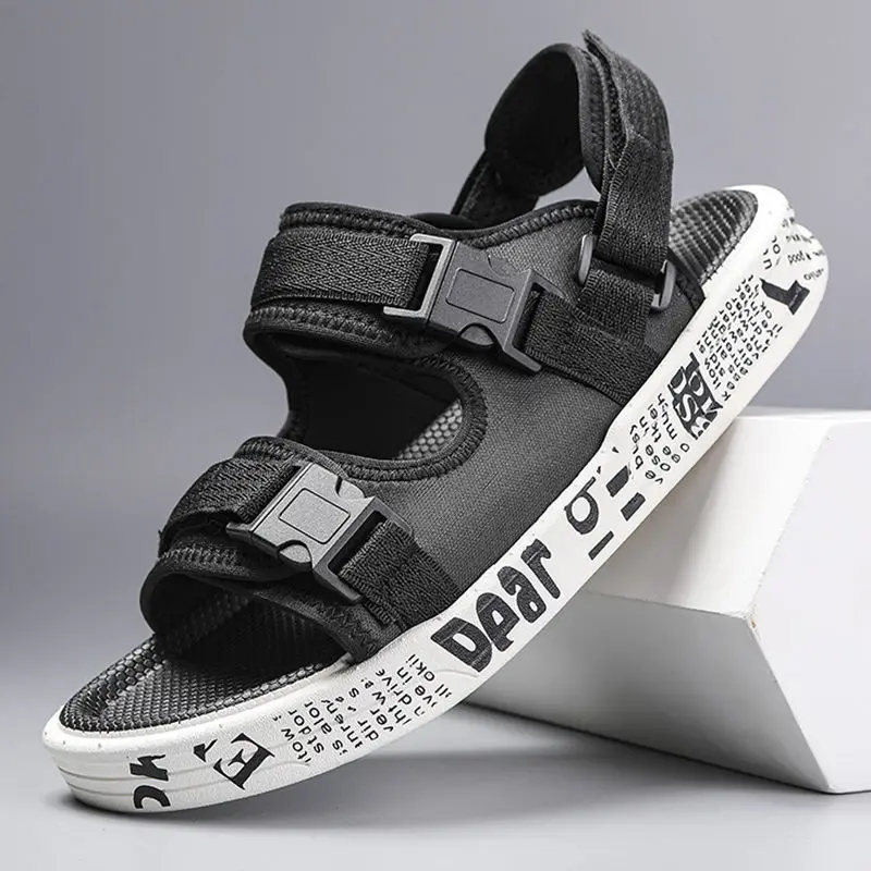 

Summer Men's Sandals Outside Wear Trend Casual Vietnamese Beach Shoes Outdoor Sandals Sports Large Size Sandals