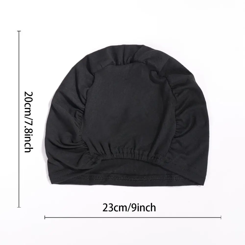 New Premium Muslim Hijab Caps Cotton Fashion Elastic Bonnet Cap Musliman Turban Women's Head Hood Closed Hijab Underscarf 6