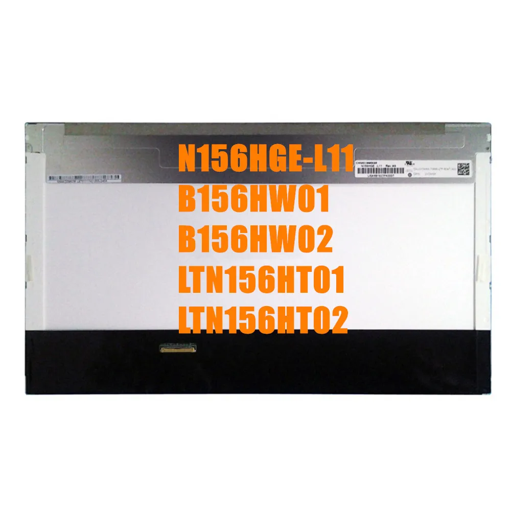 Tela de 156 Polegadas 1920x1080 Apto para Lenovo Dell Acer B156hw0102 B156hge-l11 Ltn156ht02 Lp156wf1 tl C3b2f3 Claa156ua01 - Imagem 5
