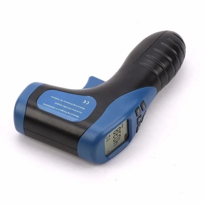 Tachymètre Portable TL900 - Mesure RPM 2.5 à 99999 Tr/min, écran LCD, Enregistrement De Données