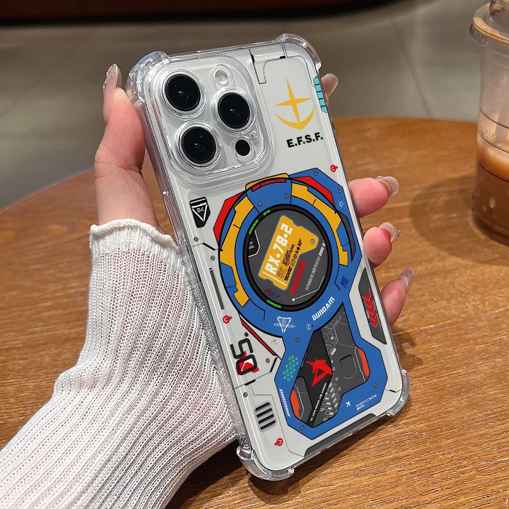 Stylish Gundam-Inspired Phone Case