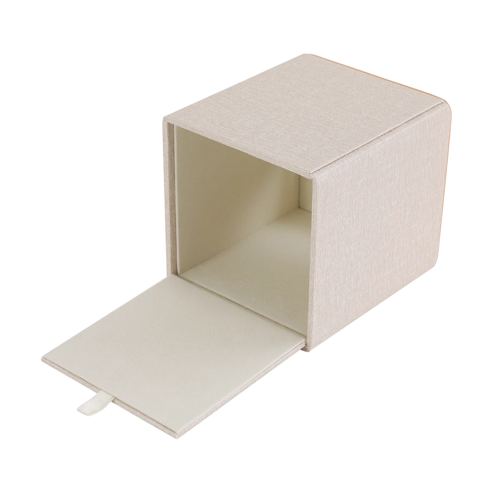 Moderner quadratischer Taschentuchspender in Off-White mit magnetischem Boden für weiche Taschentücher, kernloses Rollenpapier und Hartboxen – Detail 8