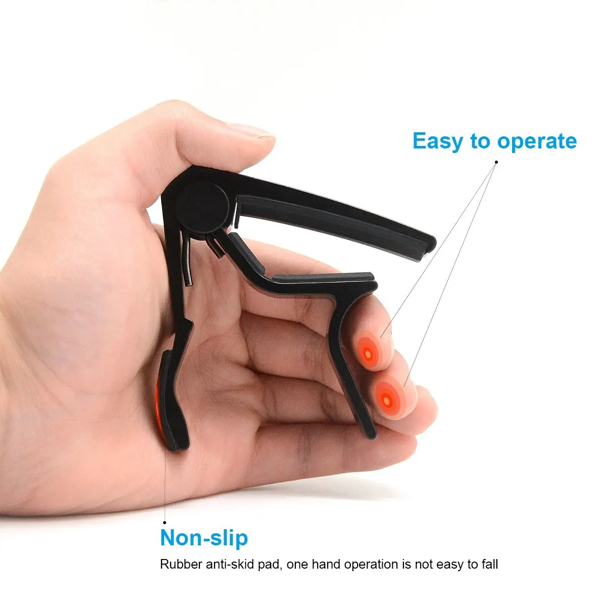 Guitar Capo for 6 String Acoustic Classic Electric Guitar Alloy Metal Universal Multifunction Accessories