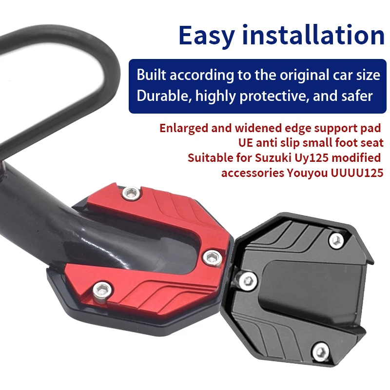 UniversalScooterMotorcycleBikeKickstandExtenderFootSideStand