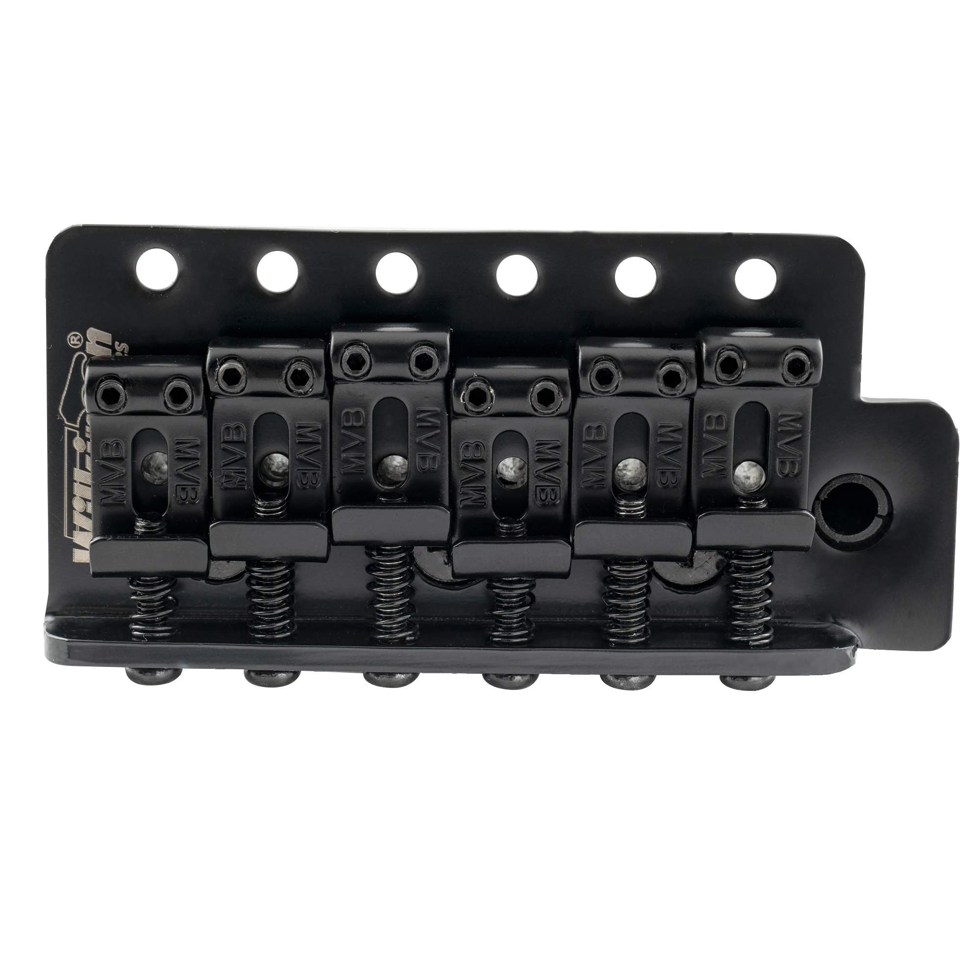 Wilkinson M-Serie 54 mm (2-1/8 Zoll) Saitenabstand 6-Screw Vintage Bent Saddle Gitarre Tremolo Brücke für ST E-Gitarre – Detail 9