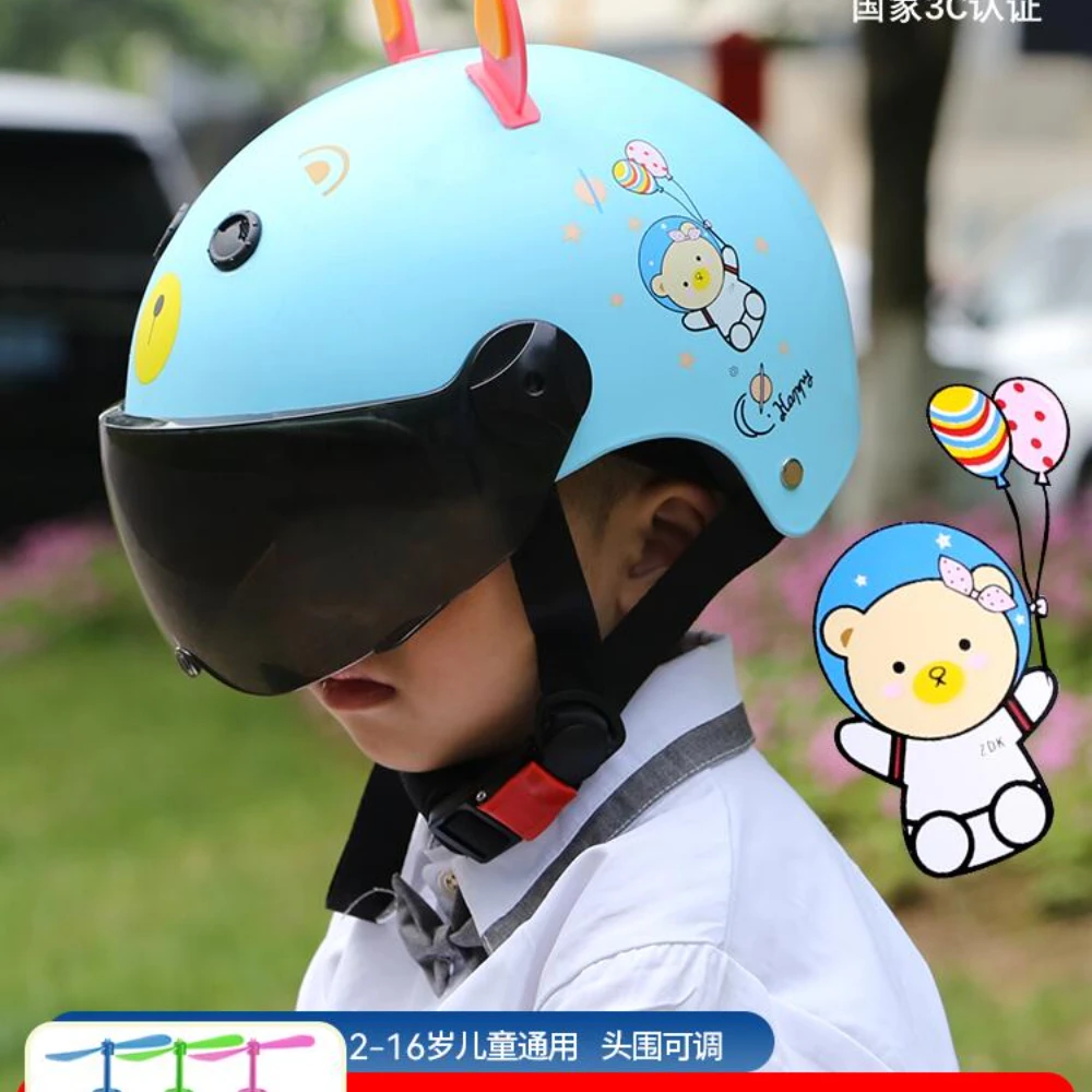 

Helmet Child Baby Protective Gear Motorcycle Half Helmet