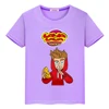 Влад Бумага А4 100%Cotton T-shirt Short Tops boys pride tshirt y2k one piece Merch A4 Lamba Summer Anime Tees kids clothes girls 6