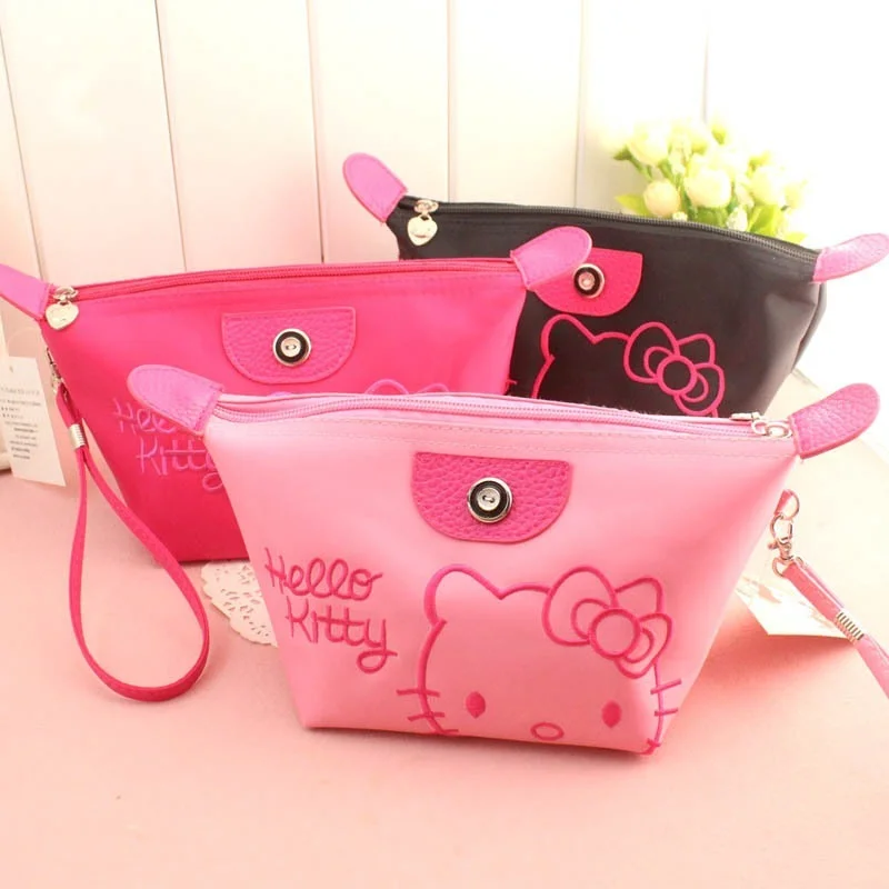 

Вместительная Водонепроницаемая косметичка с рисунком Hello Kitty