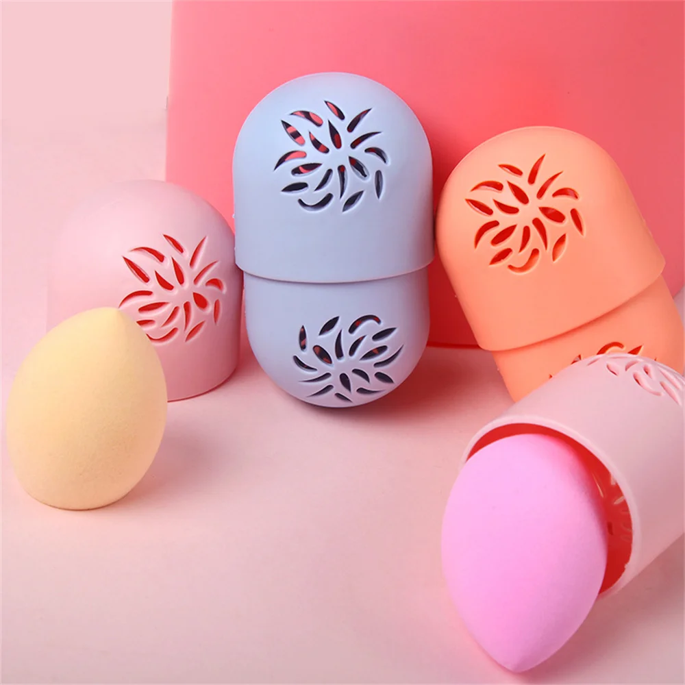 1/3/5PCS Storage Box Silicone Silicone Storage Box Portable Beauty Tools Breathable Silicone Box Dustproof Breathable 5