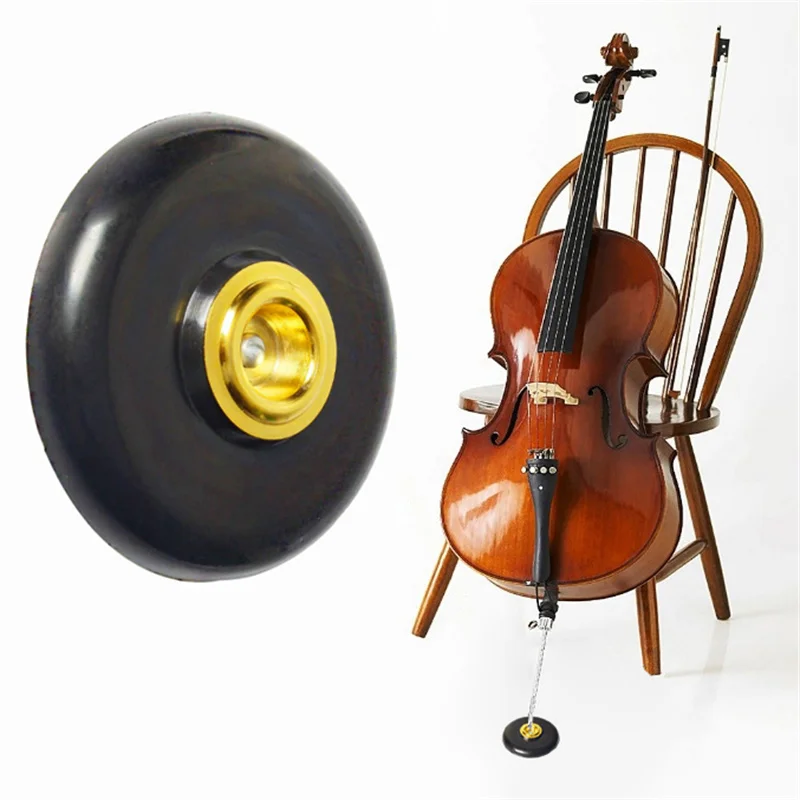 Stop Antiscivolo Per Violoncello - Base In Feltro Con Cinghia Regolabile