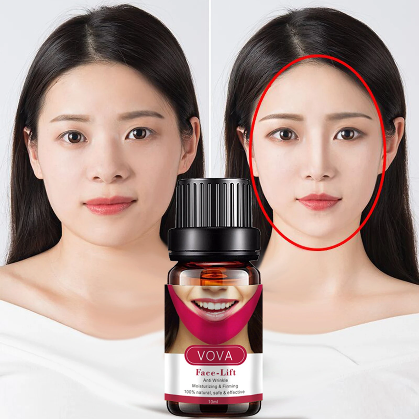 Face Lift Slimming Massage Essential Oil Fat Burning Anti Cellulite Aging Weight Loss Removing Double Chin Skin Care |