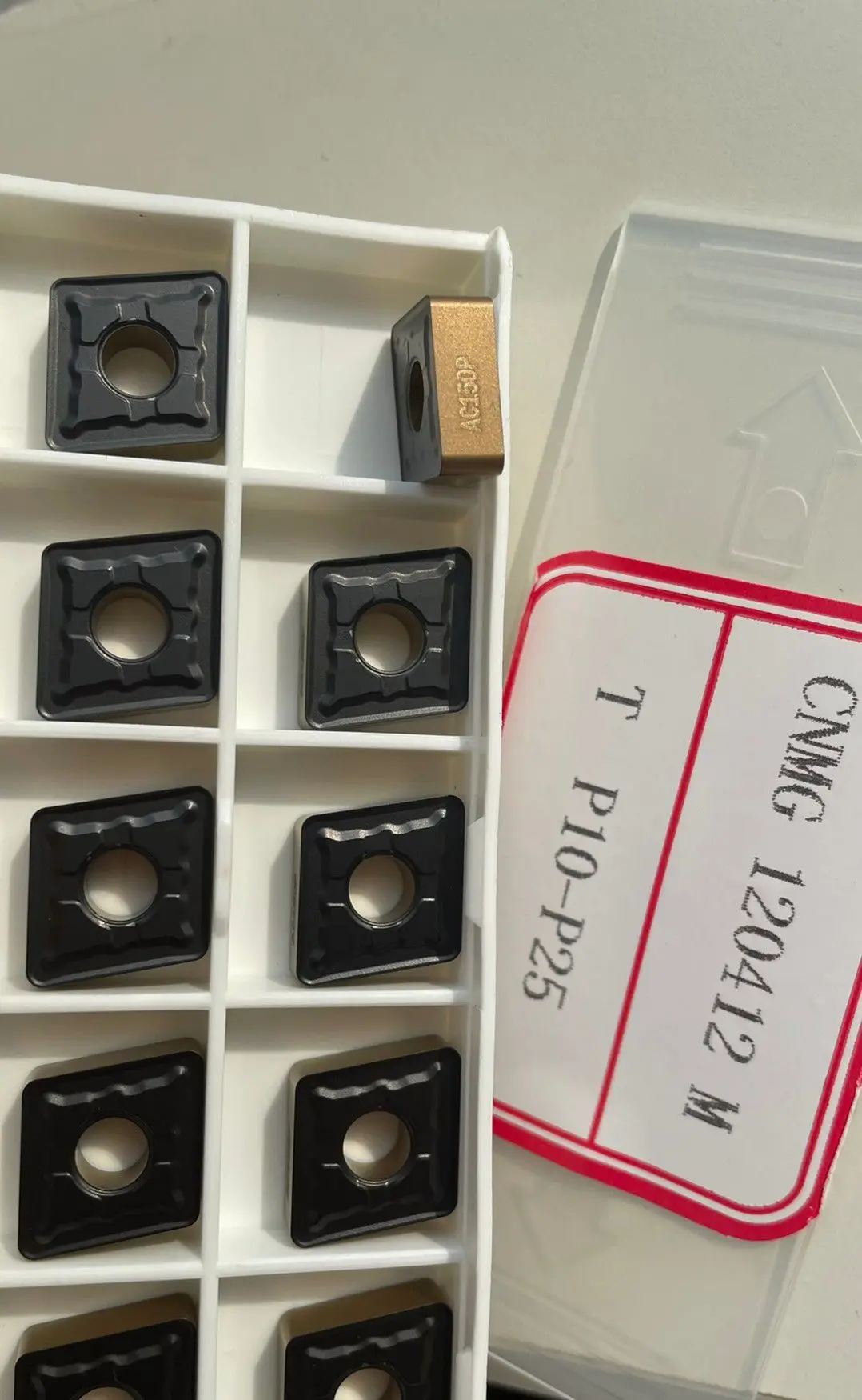 

CNMG120412E-PC3 AC150P CNMG433 CARBIDE INSERTS For Steel