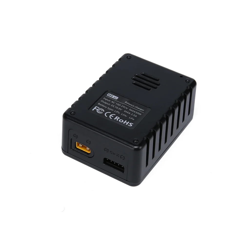 Chargeur drone LiPo 1-4S 25W ISDT Nano avec écran LCD IPS
