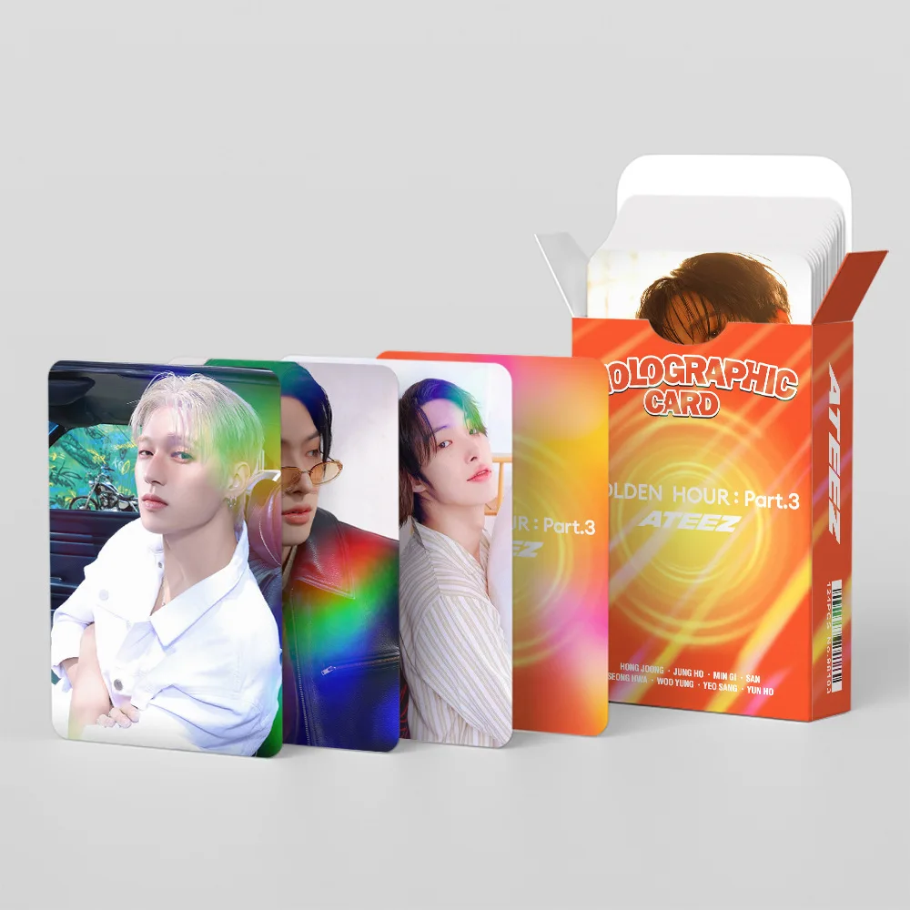 ATEEZ GOLDEHN HOUR part3 サノク トレカ ステッカー ATEEZ GOLDEHN HOUR part3 サノク トレカ ステッカー