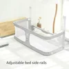 Co Sleeper for Baby in Bed,3 in 1 Crib Side Bed Guard,Cosleeping Baby,Crib Sleeping Together,Infant/Baby Boy/Girl,Gray 6