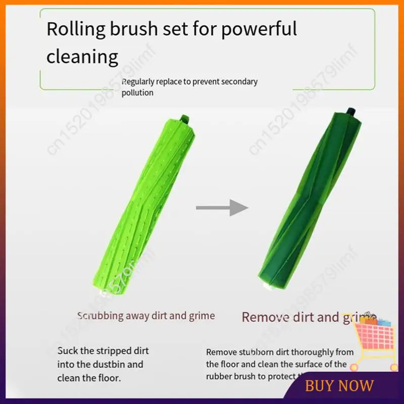 MSOR-Total Cleaning Solution - Main And Side Brushes With Filters For Irobot I7, J7, E5, E6