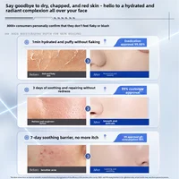 Crème visage RUYI B5 ​   Verrouillage d'hydratation profonde Rougeur apaisant hydratant ​   Protection de barrière ​   Soins spéciaux pour la peau automne et hiver 50g 4