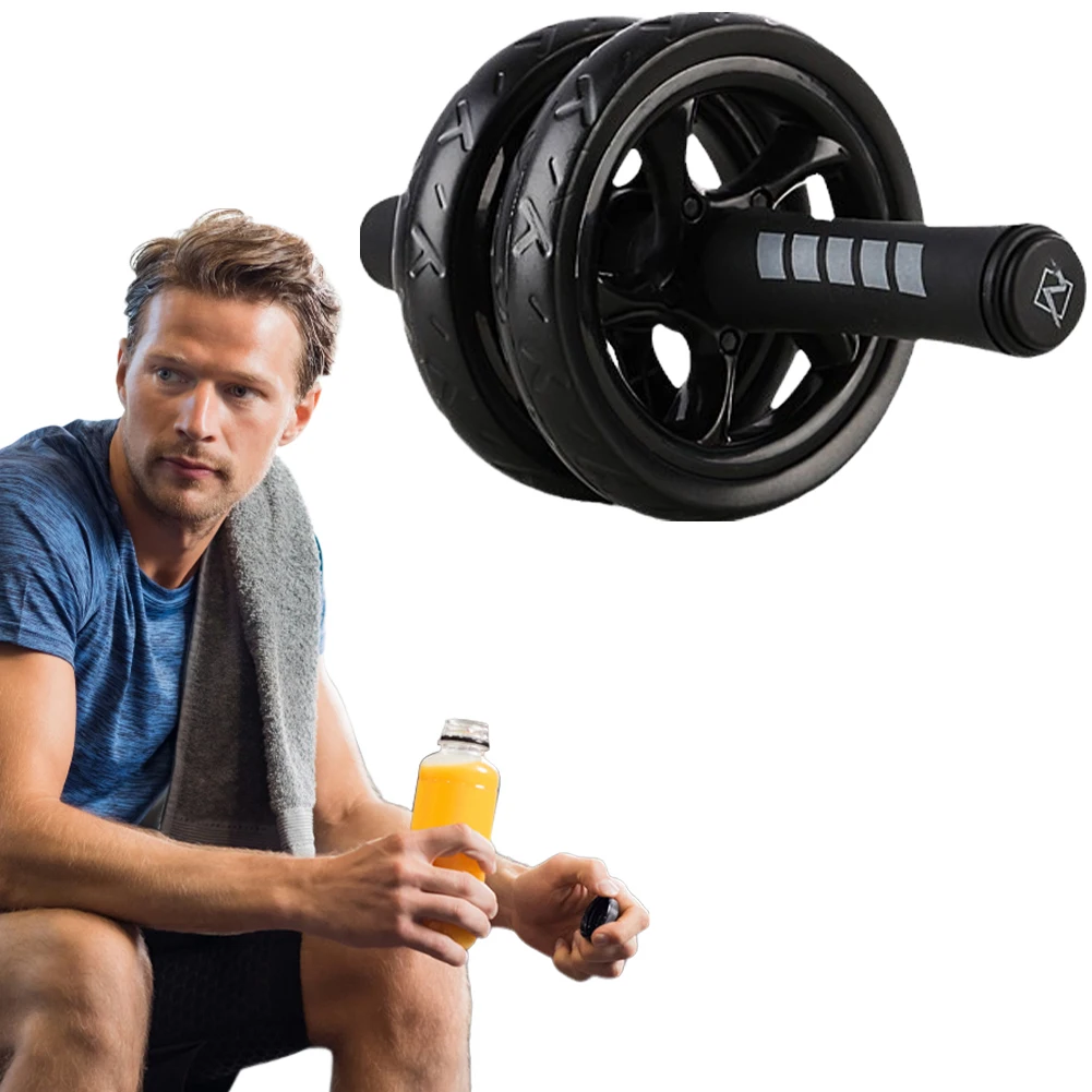 AB Roller Wheel for AB Roller Workout Equipment With Knee Pad Wheel with Resistance Bands Workout