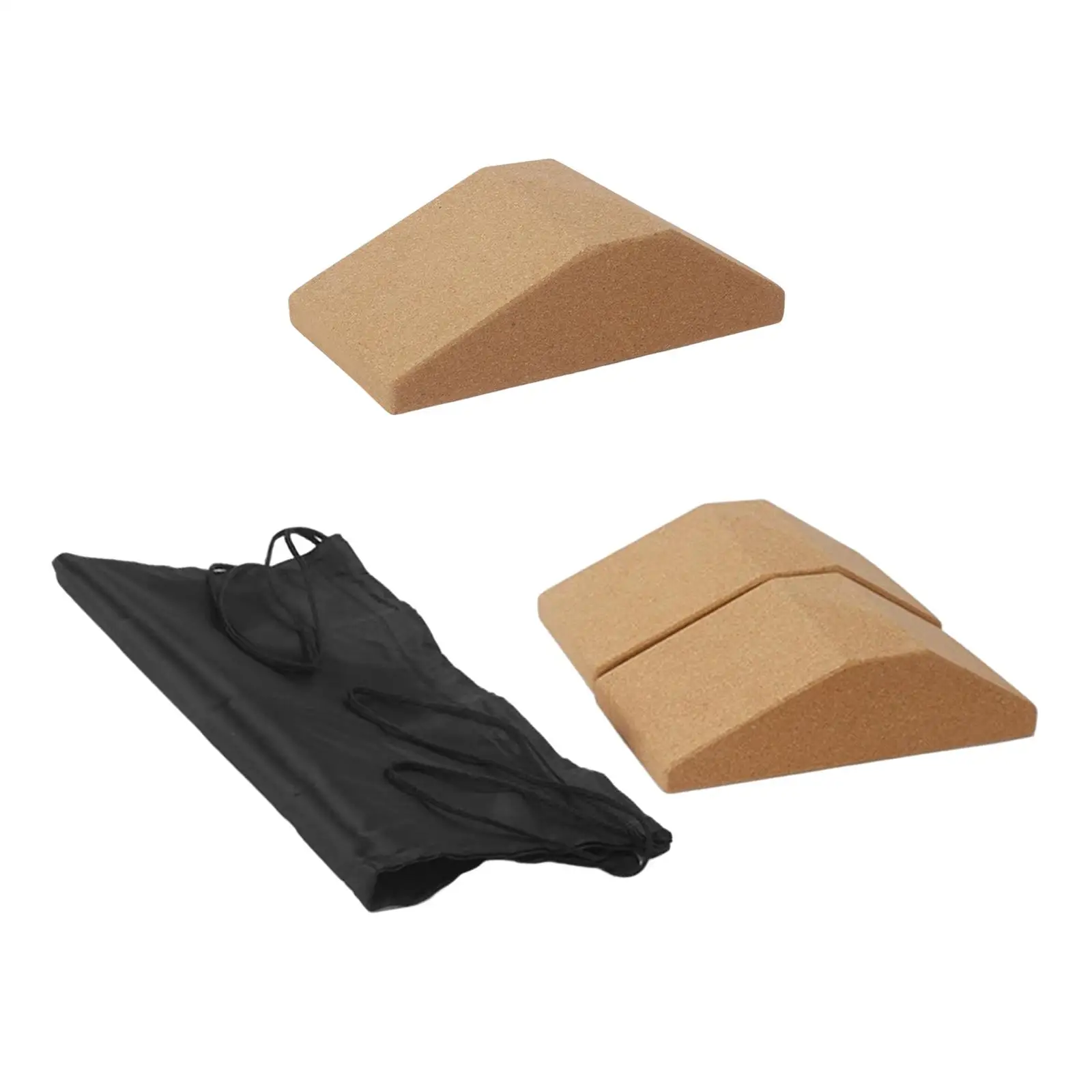 Cork Squat Wedge Yoga Block Squat Ramp Incline Board Yoga Brick for