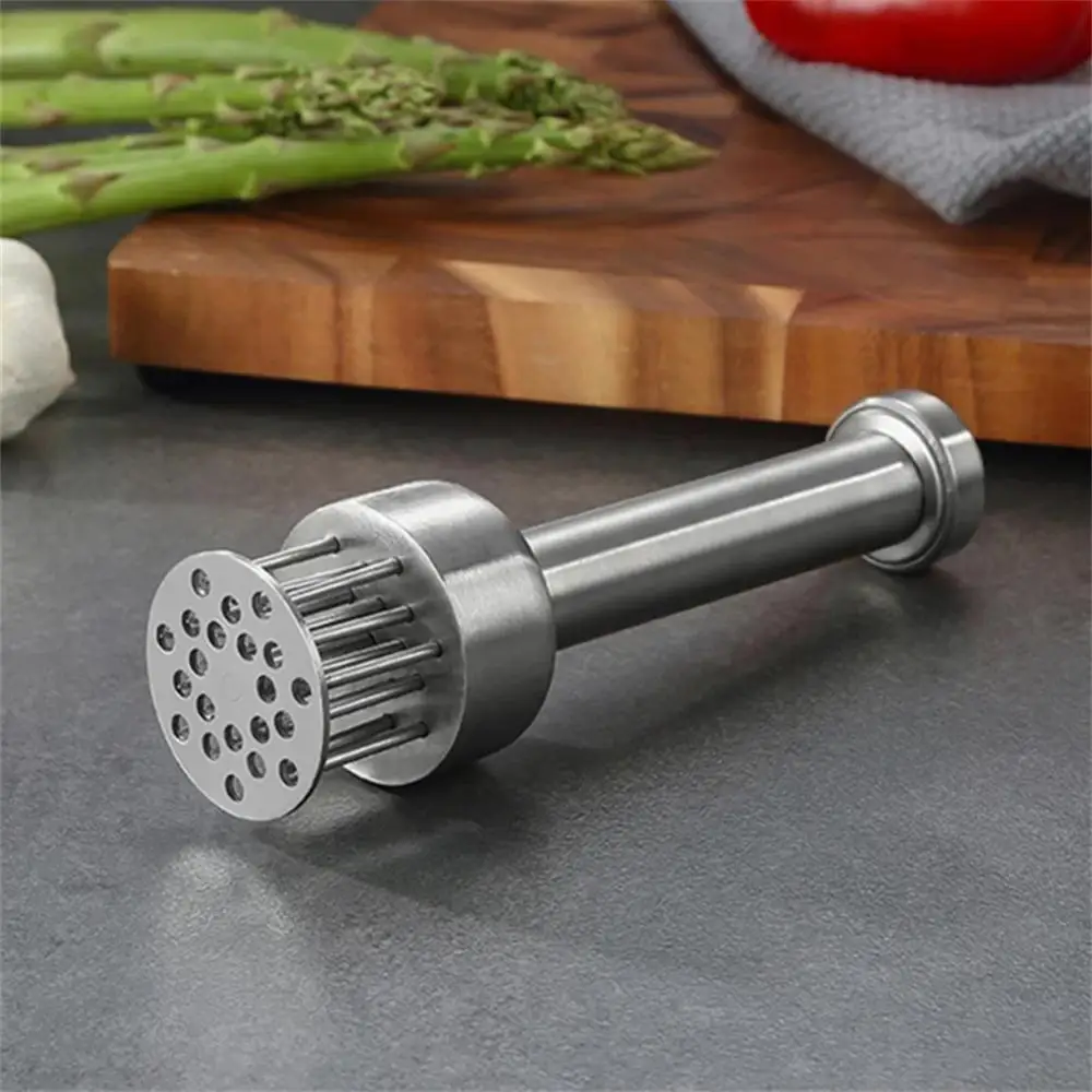 Kitchen Cooking Tools 304 Stainless Steel Meat Tenderizer Durable 21 Ultra Sharp Needle Blade Tenderizer For Steak Beef Steak