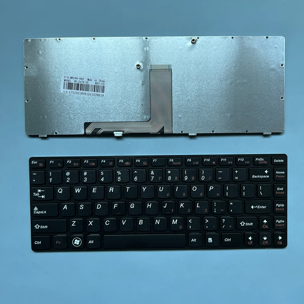 

XIN US клавиатура для ноутбука Lenovo IdeaPad Z470 Z475 Z370 Z470A