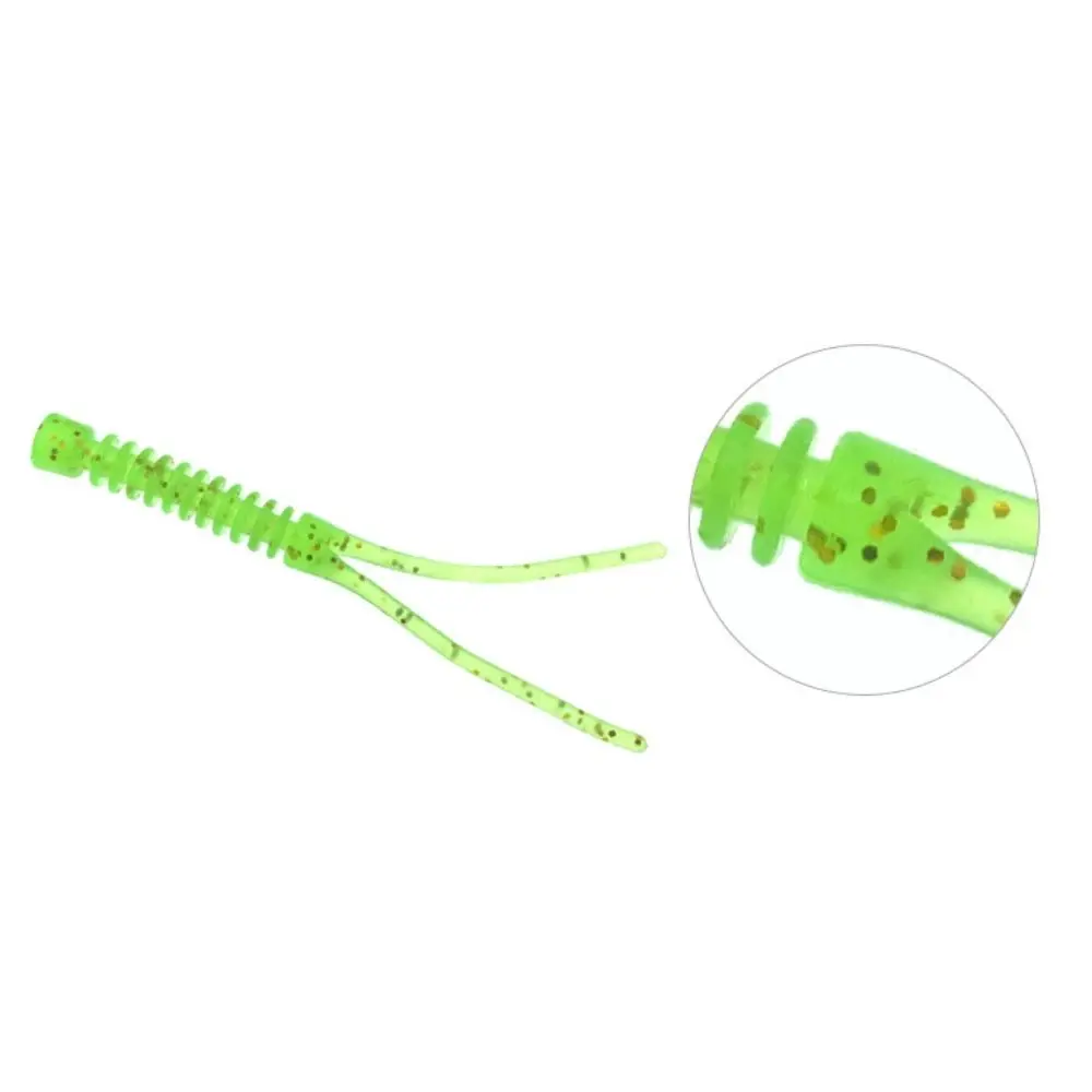 10pcs/pack Ocean Fuorescence Artificial Soft Lure Wobblers Easy Shiner Soft Bait Silicone Artificial Silicone Soft Bait Gift