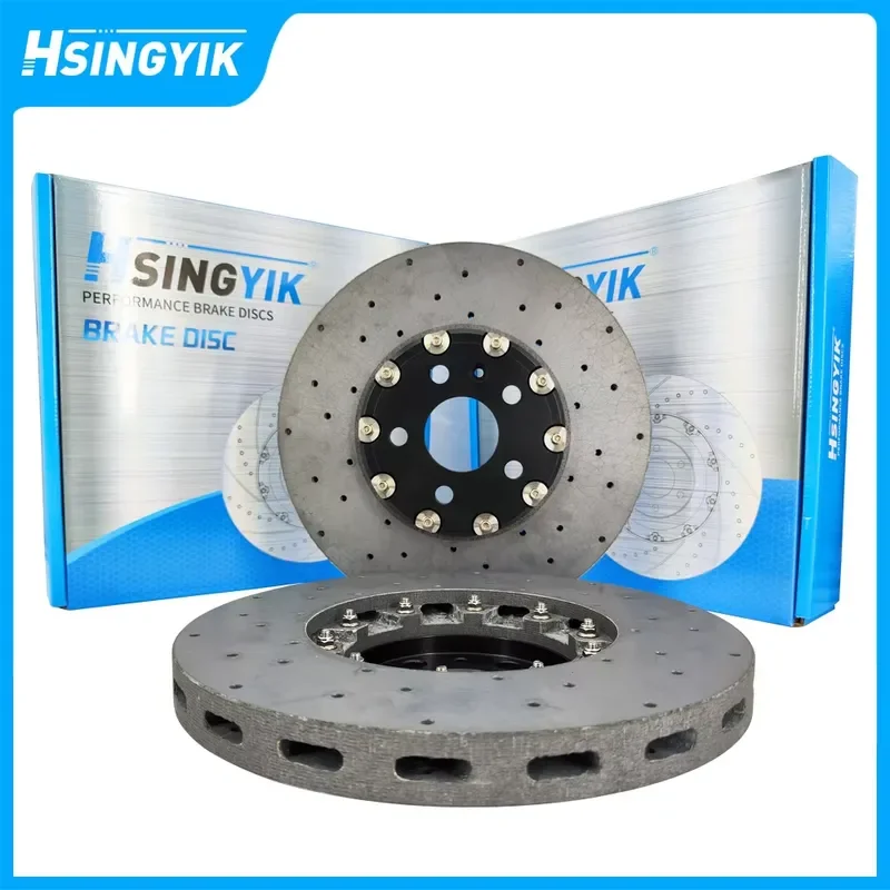 카본 세라믹 프론트 브레이크 디스크 420mm (RS6 RS7 C7 C8 파나메라 터보 S CCB 로터 모델 4G0615301H 4G0615302E)