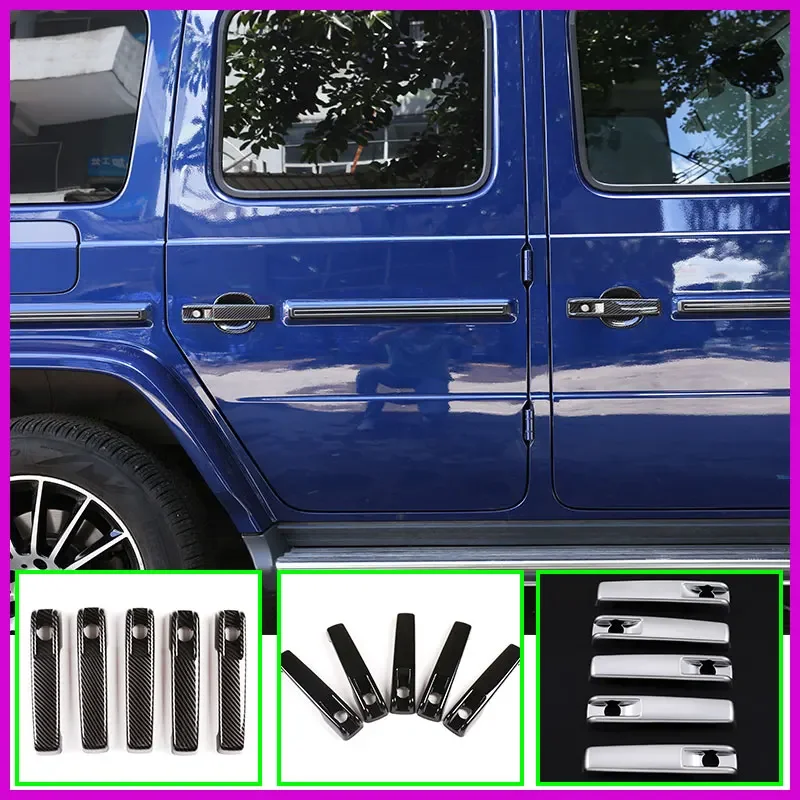 

Auto Part Outer Door Handle Protect Cover ABS Chrome For Mercedes-Benz G Class W463a W464 G65 G350 2019-20 Car Out Accessories