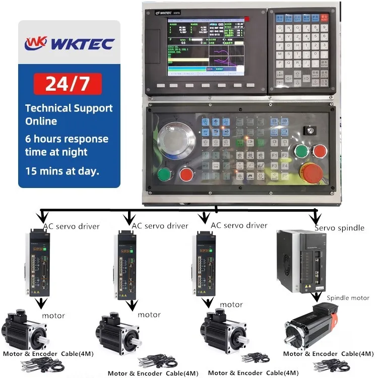 

Высококачественная система управления шиной типа Cnc New16it с 3 Осями для токарного станка