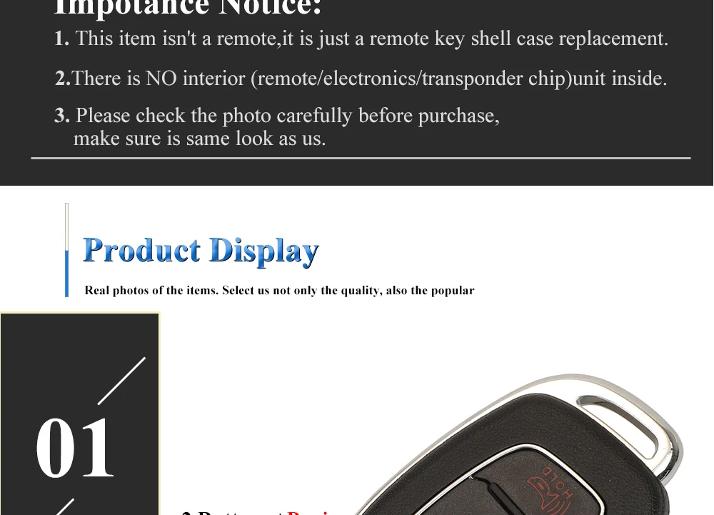 Keyforkess Shell chiave a distanza per auto a vibrazione orizzontale per Hyundai Solaris Creta Ix25 Kona Tucson Sonata I40 Elantra Ix35 I20 Ix45 2019 - Sefdc76e293b749329d06cbedfb3b0cfdd