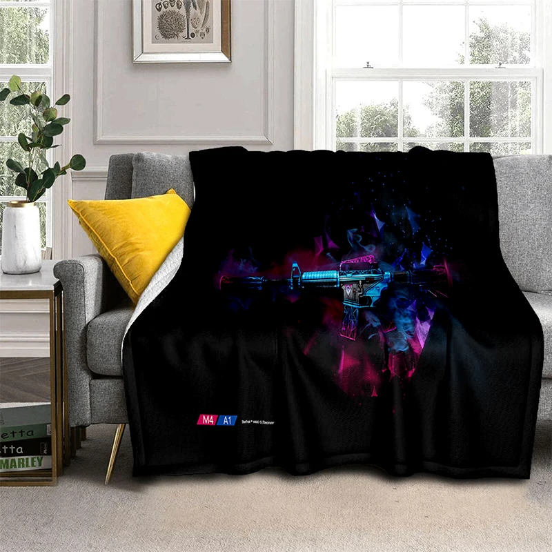 Super Soft Throw Blankets for Bedroom Couch Sofa Christmas Birthday Gift for Boy Girl Blanket Game Blanket Flannel B