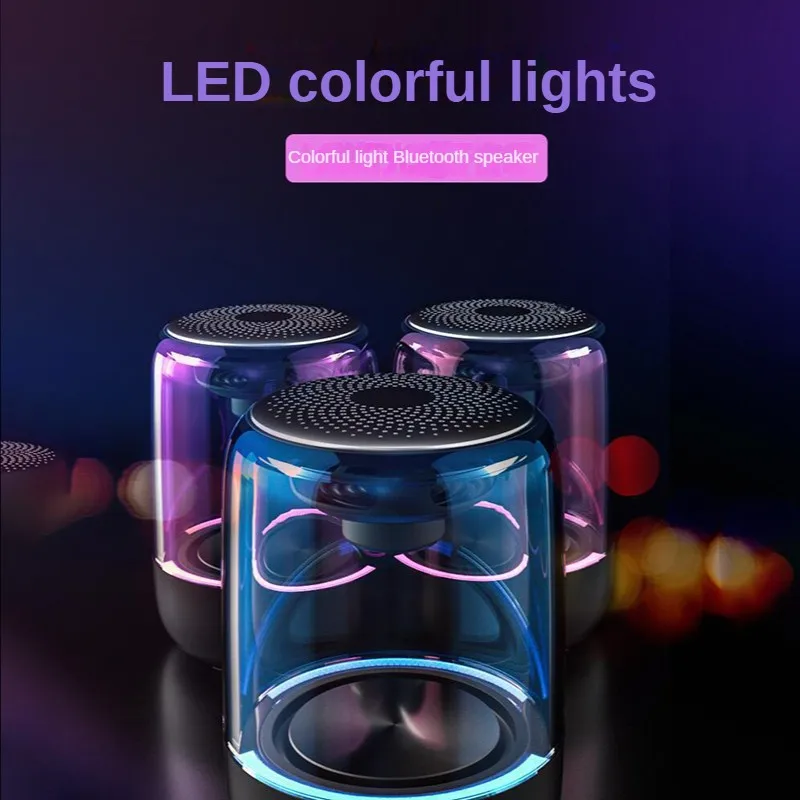 Mobile Phone Bluetooth Speaker Wireless Small Sound Box Subwoofer Portable Home Impact Mini Gift bluetooth speaker woofer speaker