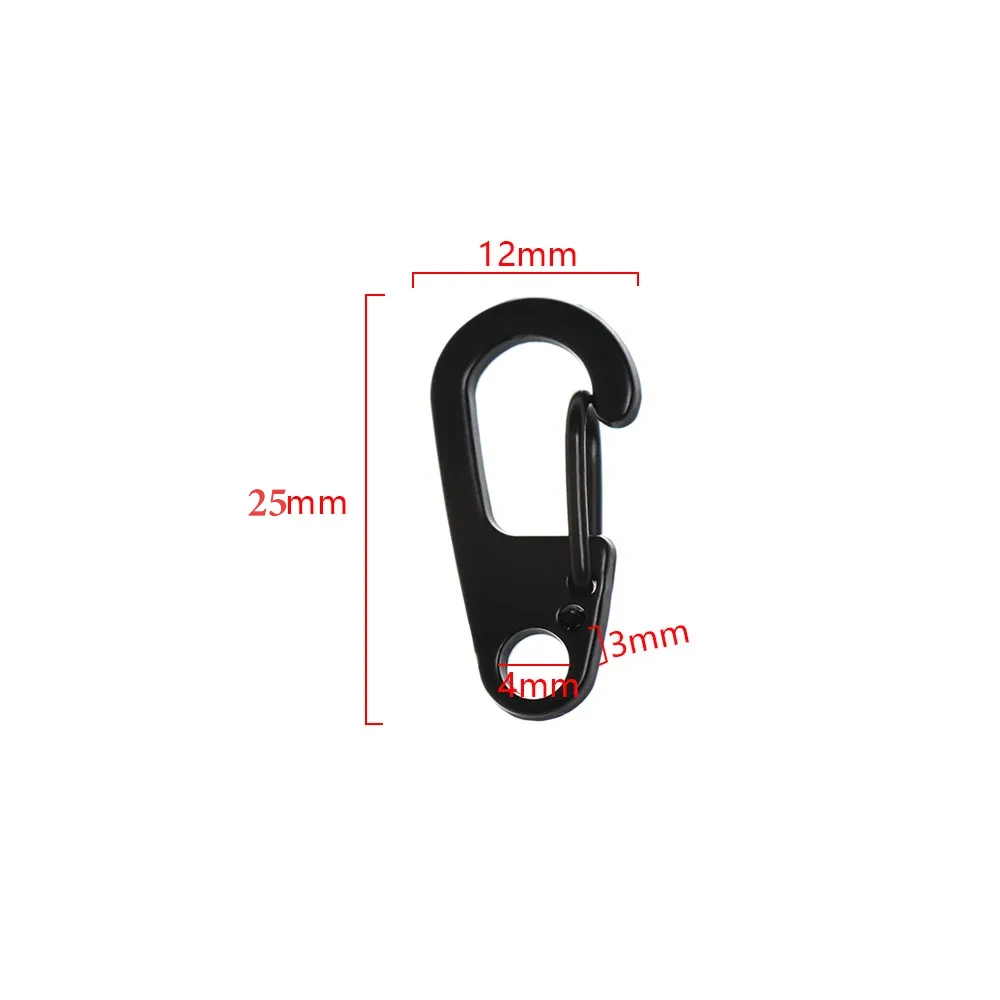 Mini Aluminum Carabiner Clips 5