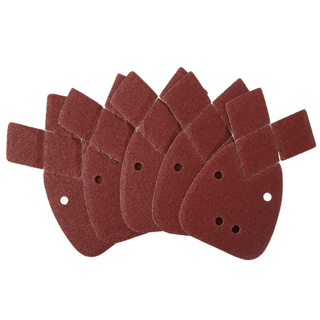 22 Fogli Carta Vetrata Per Levigatrice Mouse - Grana 80, Con 2 Testine Di Ricambio, Per Black & Decker - Foto 2