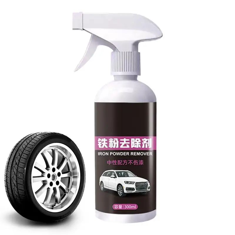 Rust Remover 300ml Car Rust Cleaning Removal Spray Car Paint Maintenance Inhibitor Iron Contaminant Yellow Spots Removal