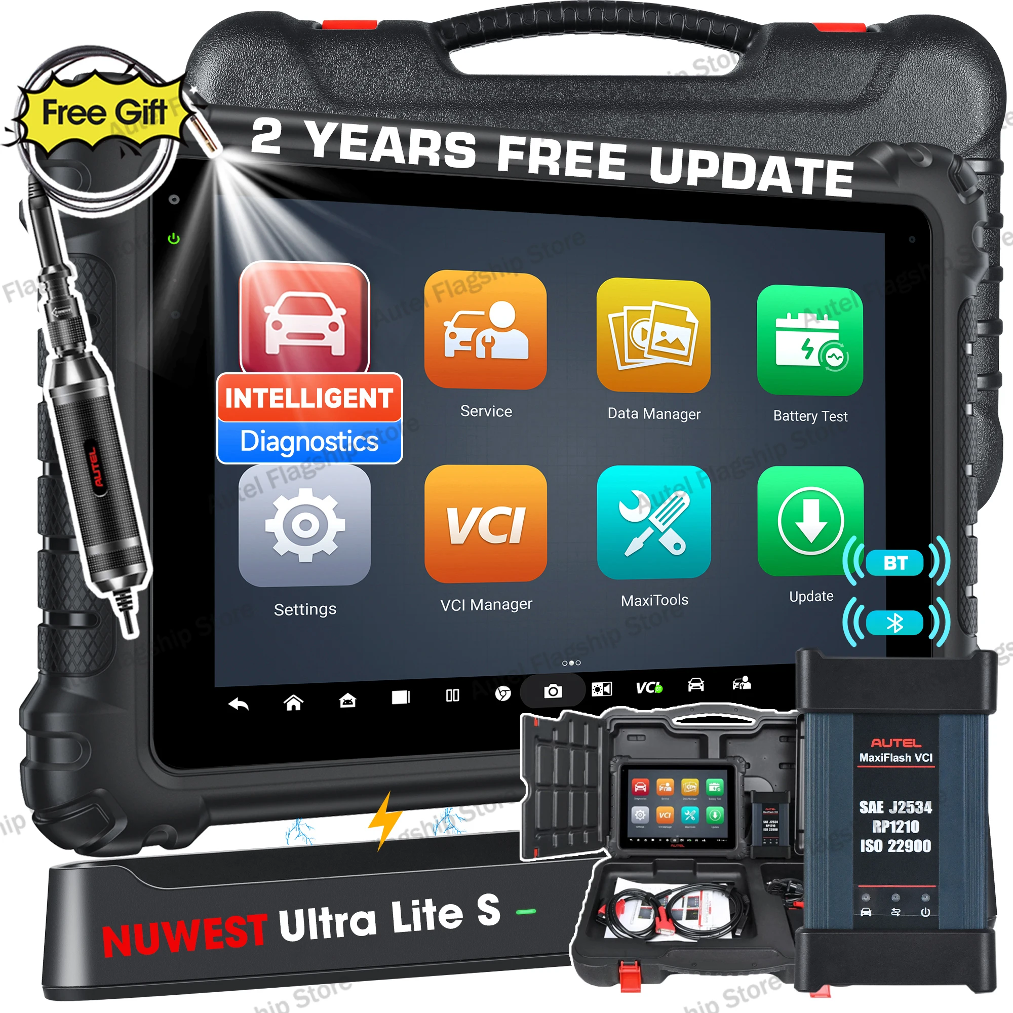 最上級モデル AUTEL ULTRA LITE 2025年まで無料アップデート 自動車