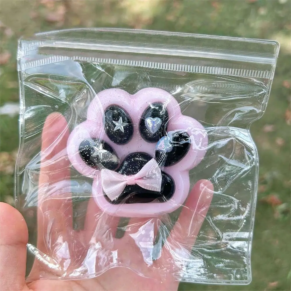 Cute Squeeze Toy Squeeze Cat Paw Toys Sticky Abreact Pinching Decompressing Kids Adults Toys Xmas Gifts Soft Relief Relax Toys 3