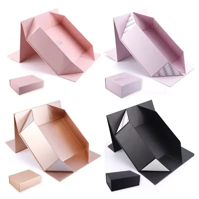 Magnetic Gift Box for Presents with Lids – Collapsible Rectangle Paper Box for Wedding,... - SKU FGB73089 - UGI Packaging