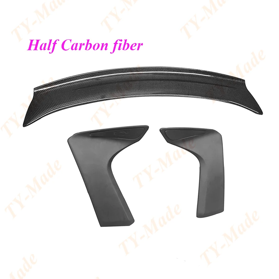 TYYLDZ Auto Heckscheibe Spoiler für Mini Clubman R55 F54 2007-2023,  Bevorzugtes Material Zerstörungsfreier Einbau Heckflügel Lippe  Dachspoiler,Carbon Fiber Color: : Auto & Motorrad