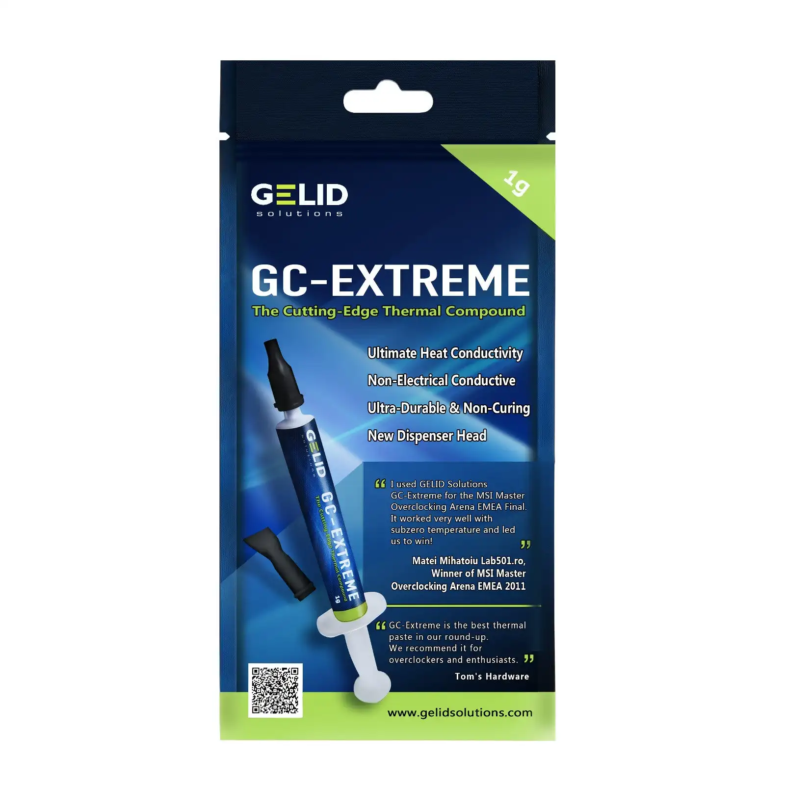 Gelid-extreme Vga Composto Processador Cooler Resfriamento Dissipador de Gesso Dissipador de Calor Ventilador Graxa Térmica pc Cpu Pasta Vga 2.0g 3.5g - Imagem 6
