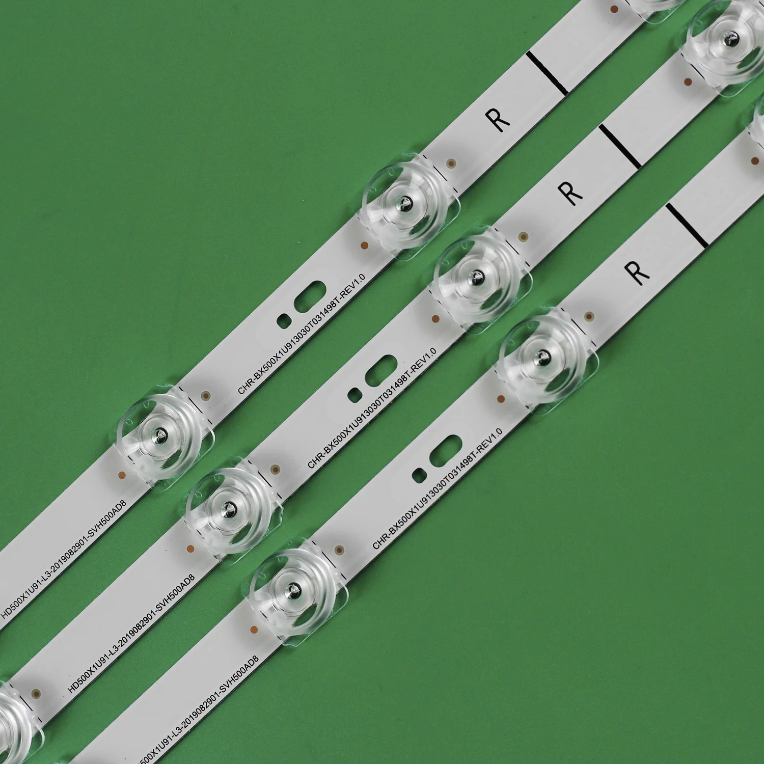 Tira Conduzida para Hisense 50a7100ftuk 50h78g 50r6090g5 50r6e3 50r6080g Svh500ad8 Hd500x1u91-l3 Crh-bx500x1u913030t031498t-rev1.0 - Imagem 6