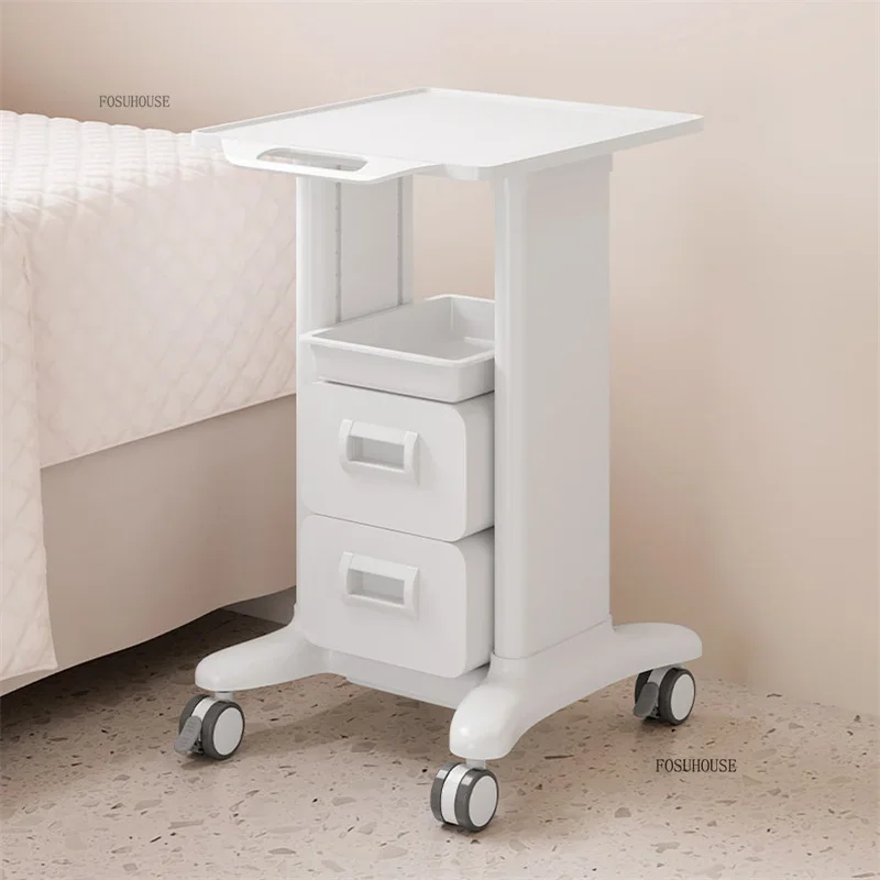 Carrello Professionale da Salone Multifunzionale, Carrello Porta Utensili per Estetista, Organizzatore Mobile con Ruote, Carrello di Alta Gamma su Ruote per - immagine 4