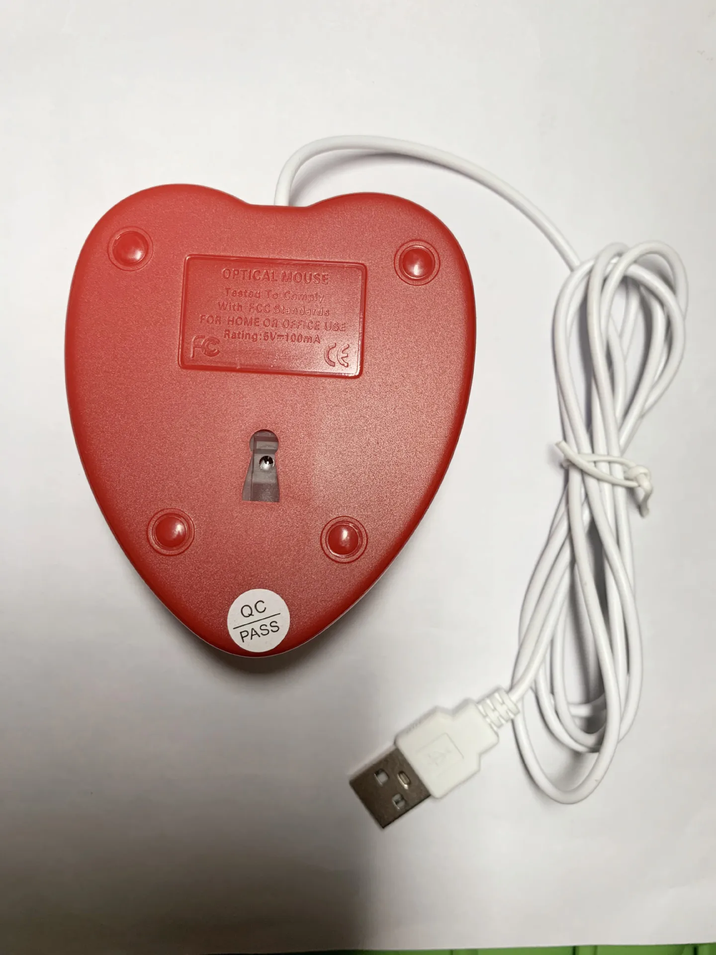 Bonito sem fio Bluetooth Dual-Mode Amor Mouse,